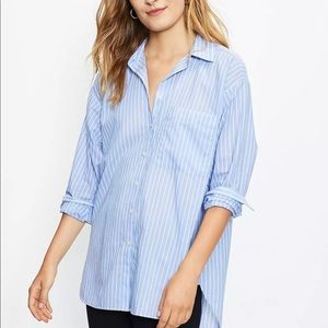 NWT! Loft Striped Tunic Shirt
